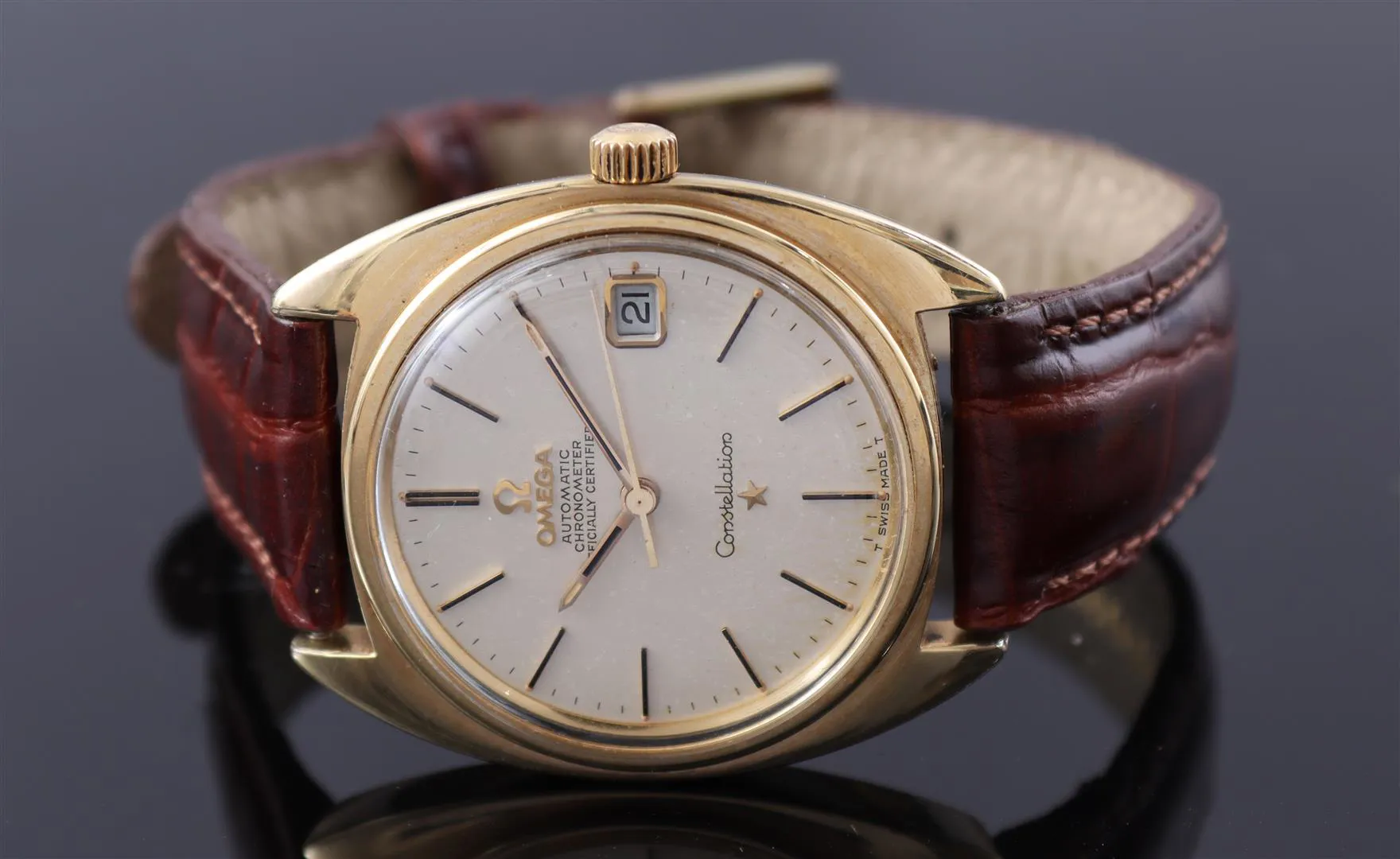 Omega Constellation 35mm Gold-plated
