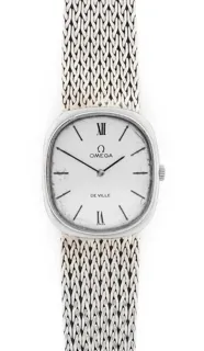 Omega De Ville 8301 White gold Silver