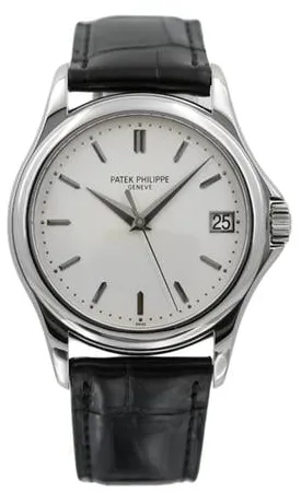 Patek Philippe Calatrava 5127G-001 37mm White gold Silver