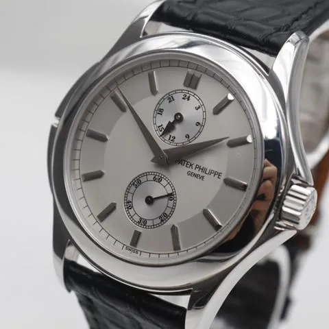 Patek Philippe Calatrava 5134P 37mm Platinum Silver