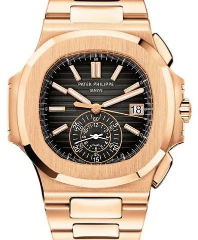 Patek Philippe Nautilus 5980/1R-001 38.5mm 18K Rose Black