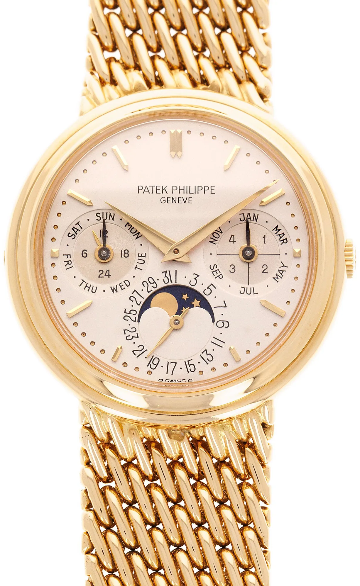 Patek Philippe Perpetual Calendar 36mm Silver