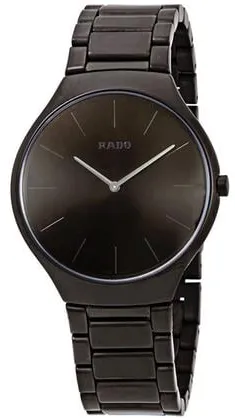 Rado True Thinline R27269302 39mm Ceramic Brown