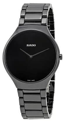 Rado True Thinline R27741182 39mm Black ceramic Black