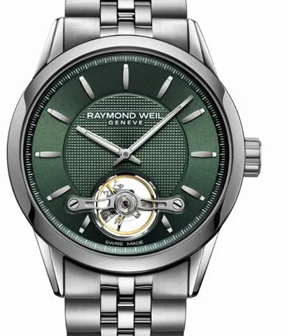 Raymond Weil Freelancer 2780-ST-52001 42mm Stainless steel Green