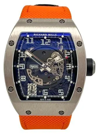 Richard Mille RM 005 RM 005 38mm White gold Skeletonized