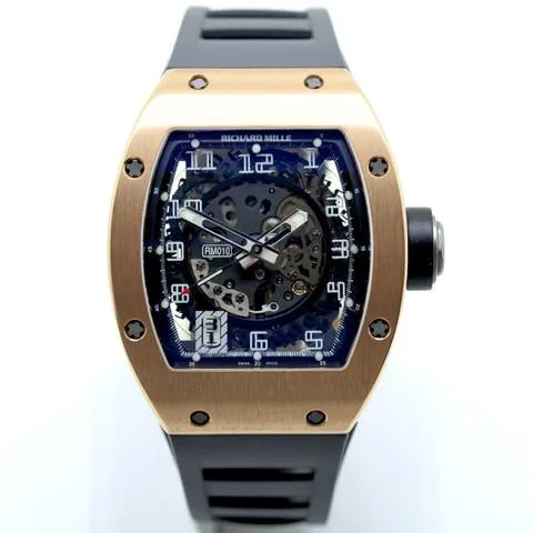 Richard Mille RM 010 RM 010 AG RG 48mm Rose gold Skeletonized