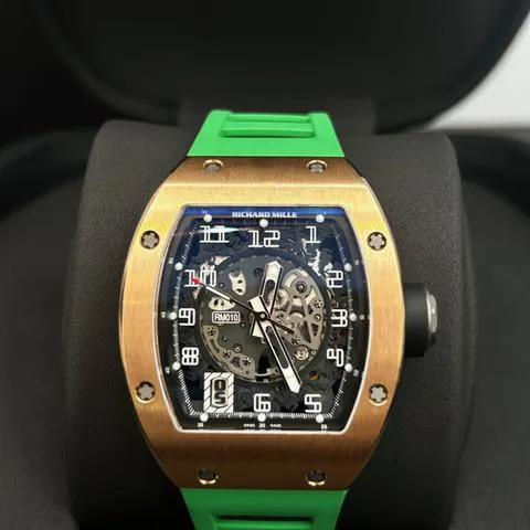 Richard Mille RM 010 RM 010 48mm Rose gold Skeletonized