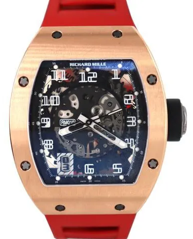 Richard Mille RM 010 RM 010 48mm Rose gold Skeletonized