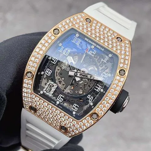 Richard Mille RM 010 RM 010 48mm Rose gold Skeletonized