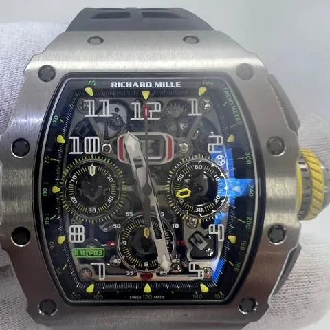 Richard Mille RM11-03 RM 11-03 Ti 50mm Titanium Skeletonized