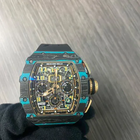 Richard Mille RM 011 RM 11-03 50mm Carbon fiber Skeletonized