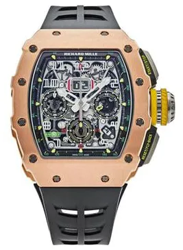 Richard Mille RM 011 RM 11-03 50mm Rose gold Skeletonized