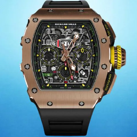 Richard Mille RM 011 RM 11-03 50mm Rose gold Skeletonized