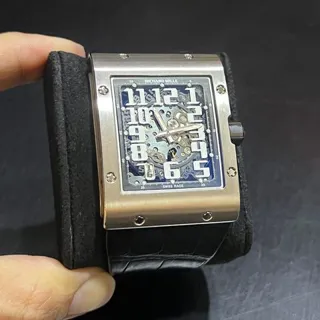 Richard Mille RM 016 RM 016 50mm White gold Skeletonized