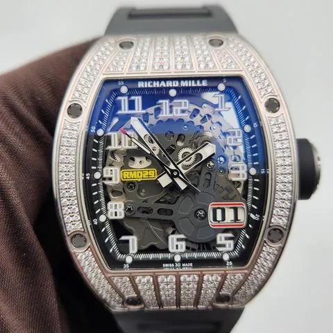 Richard Mille RM 029 RM 029 48mm White gold Skeletonized