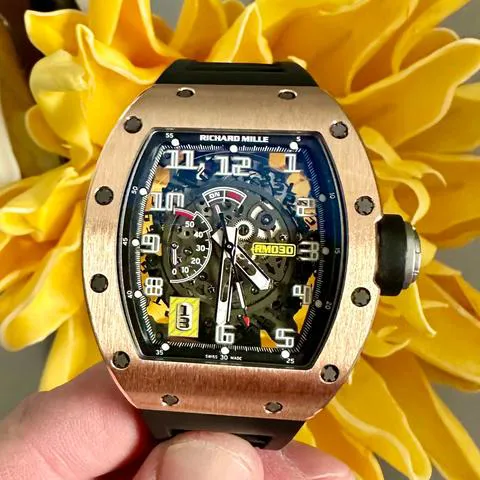 Richard Mille RM 030 RM 030 RG 28.45mm Rose gold Skeletonized