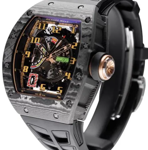 Richard Mille RM 030 RM 030 50mm Carbon fiber Black 6