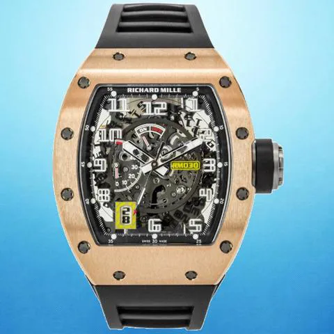 Richard Mille RM 030 RM 030 50mm Rose gold Skeletonized