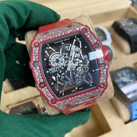 Richard Mille RM 035 RM35-02 50mm Carbon fiber Skeletonized