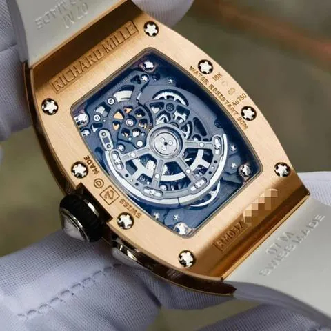 Richard Mille RM 037 RM 037 52.63mm Rose gold Skeletonized 5