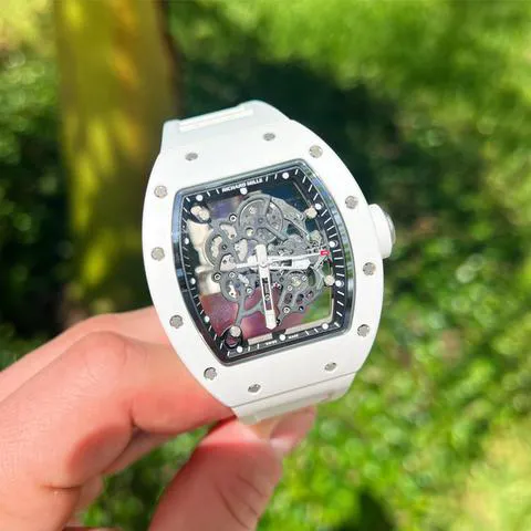 Richard Mille RM 055 50mm Ceramic Transparent