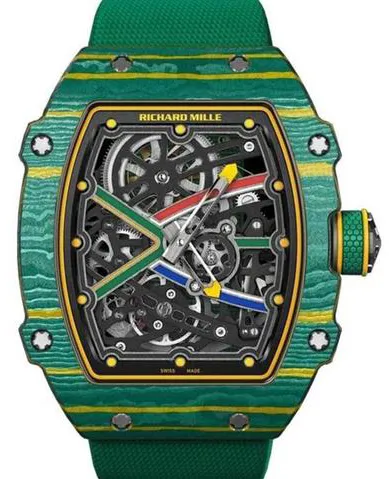 Richard Mille RM 67 RM67-02 38.5mm Carbon fiber Skeletonized