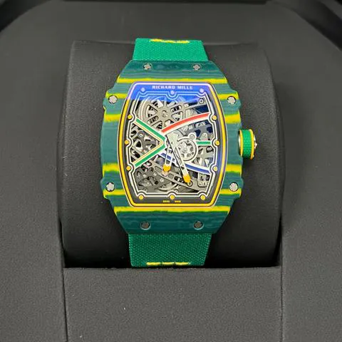 Richard Mille RM 67 RM67-02 38.5mm Carbon fiber Skeletonized