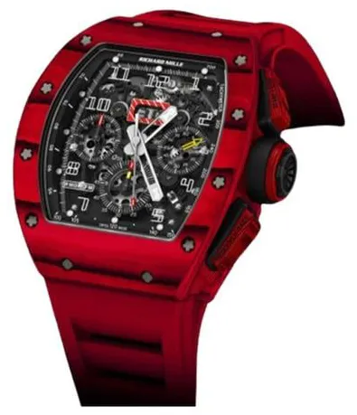 Richard Mille RM011 Felipe Massa RM011 FQ 50mm Titanium Skeletonized