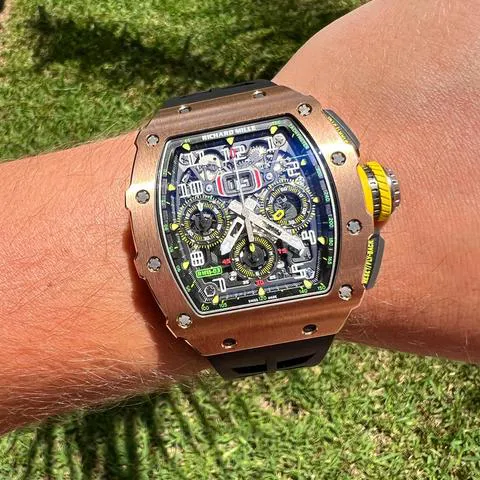 Richard Mille RM11-03 RM11-03 RG 50mm Rose gold Skeletonized