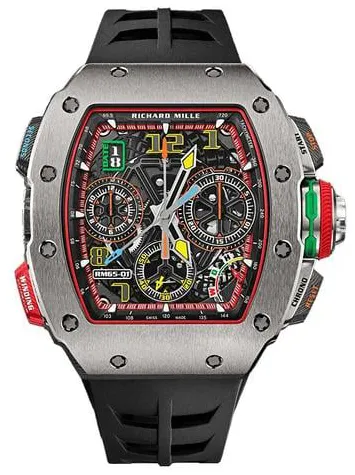 Richard Mille RM65-01 50mm Titanium Skeletonized