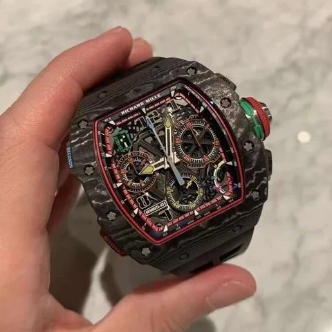 Richard Mille RM65-01 50mm Carbon fiber Skeletonized