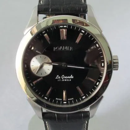 Roamer La Grande 101-358.41.5 44mm Stainless steel Black