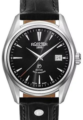 Roamer Searock 210633 41 55 02 42mm Stainless steel Black