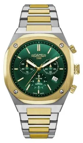 Roamer Stingray 854837 47 75 50 41mm Stainless steel Green