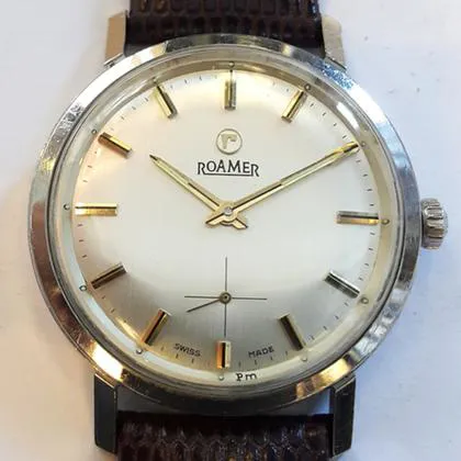 Roamer 35mm Stainless steel Silver