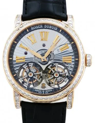 Roger Dubuis Hommage RDDBHO0570 45mm Rose gold Silver