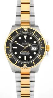 Rolex Sea-Dweller 126603 Ceramic and Yellow gold and Stainless steel Black