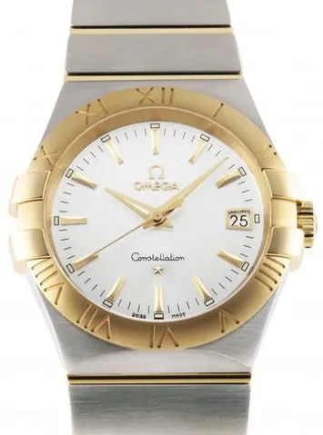 Omega Constellation Quartz 123.20.35.60.02.002 35mm Yellow gold and stainless steel Silver