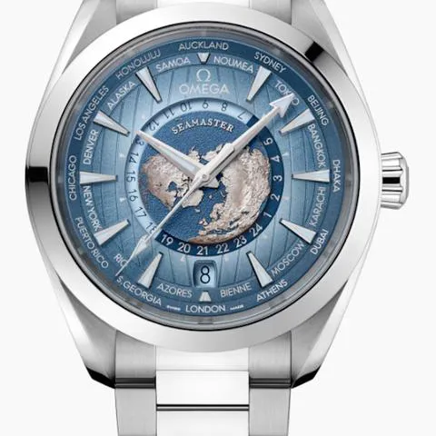 Omega Aqua Terra 150M 220.10.43.22.03.002 43mm Stainless steel Blue