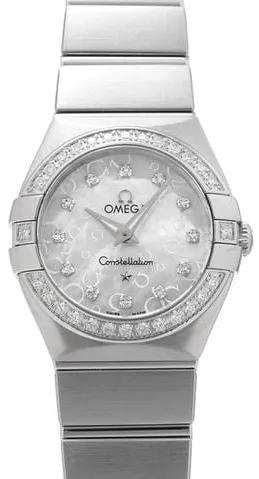 Omega Constellation Quartz 123.15.24.60.55.005 24mm Stainless steel Mother-of-pearl