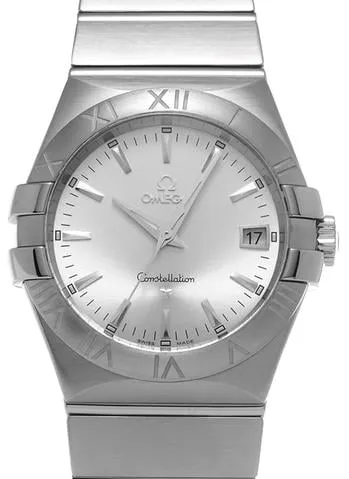 Omega Constellation Quartz 123.10.35.60.02.001 35mm Stainless steel Silver