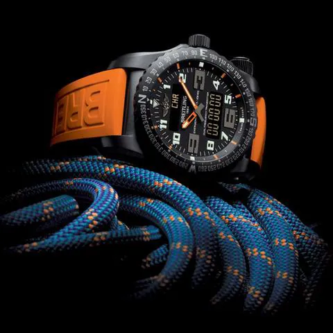 Breitling Emergency V76325 51mm Titanium Black 1