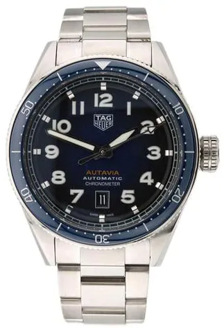 TAG Heuer Autavia WBE5116.EB0173 42mm Stainless steel Blue