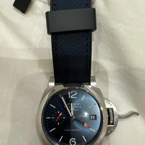 Panerai Luminor PAM01404 Stainless steel Blue 6