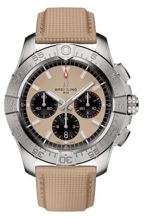 Breitling Avenger AB0147101A1X1 44mm Stainless steel Beige