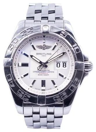 Breitling Galactic A49350 41mm Stainless steel Plateada,