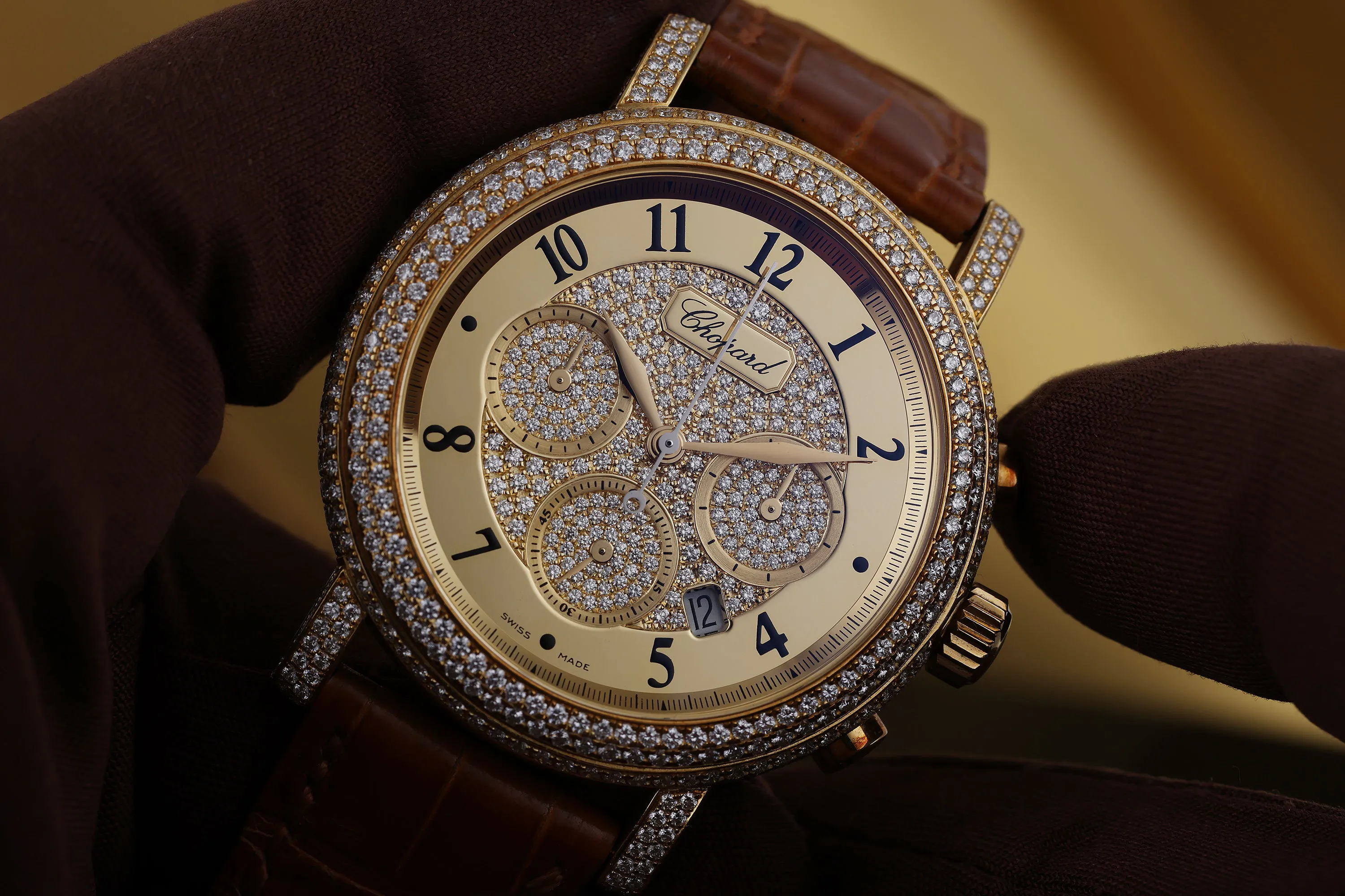 Chopard Elton John 17/1868-20 39mm Yellow gold Pave 2