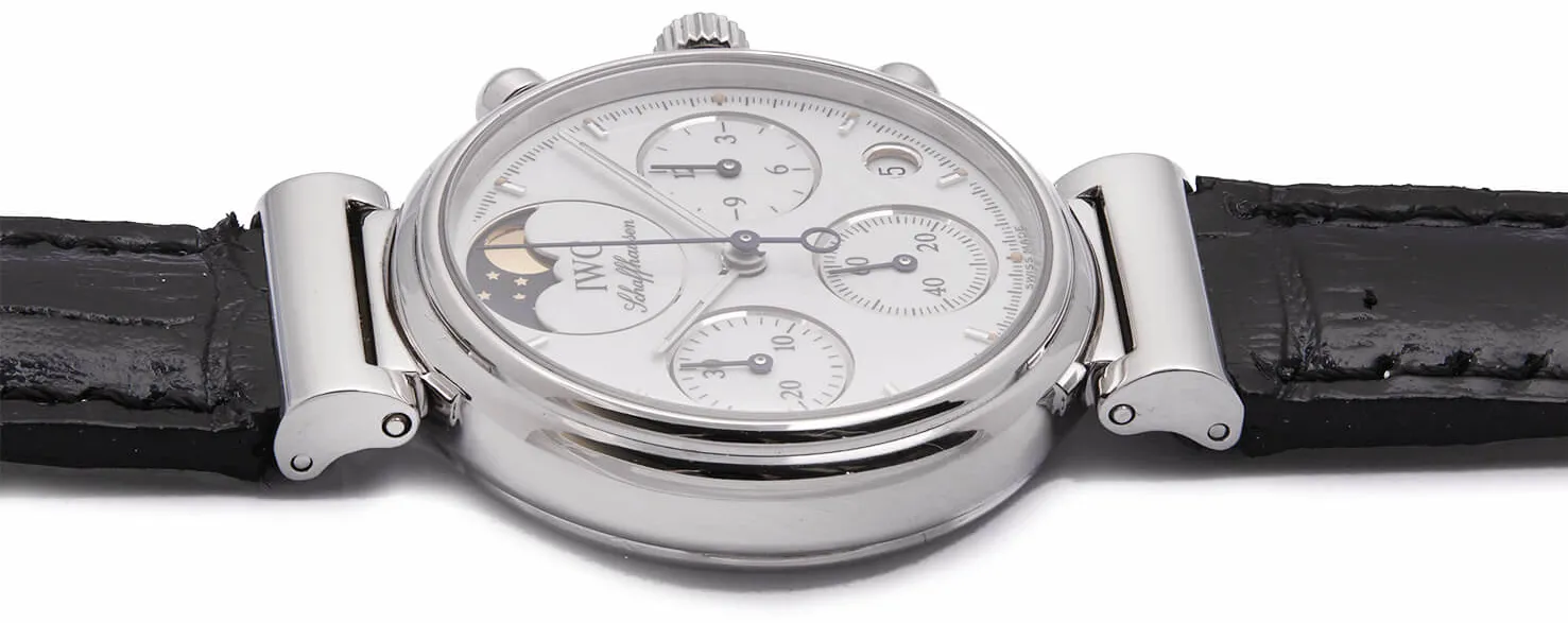 IWC Da Vinci Chronograph 3736-001 29mm Acciaio bianco 1