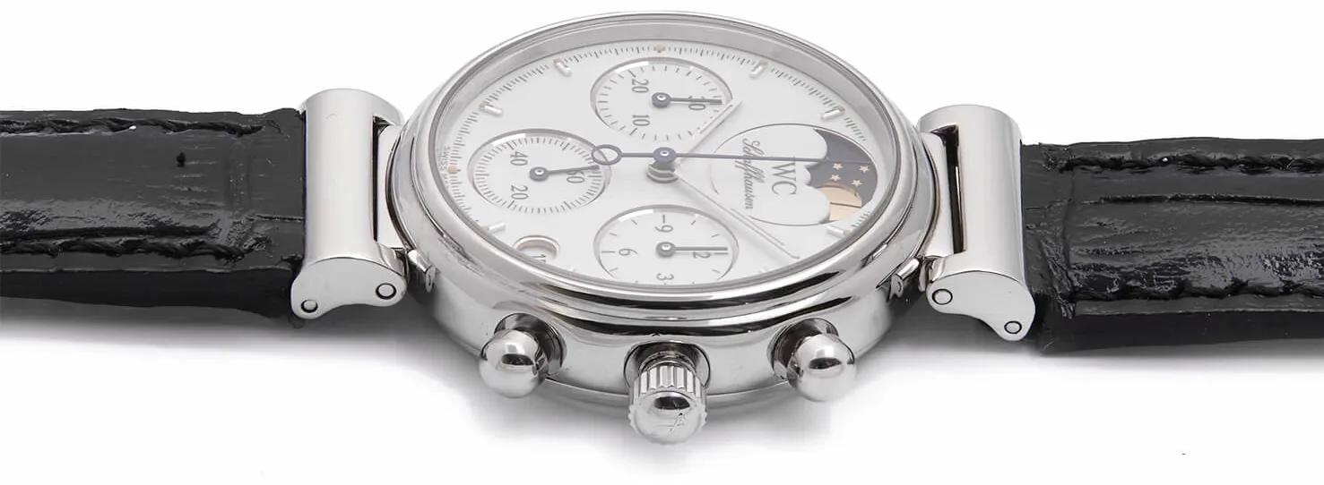 IWC Da Vinci Chronograph 3736-001 29mm Acciaio bianco 2